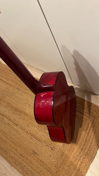 Guitarra Clásica Española Roja
