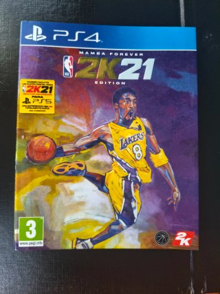 Funda NBA 2K21 Mamba Forever Edition PS4