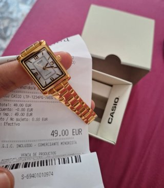 Reloj Casio LTP-1234PG-7AEG Dorado
