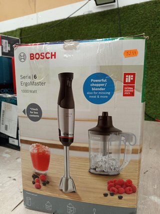 Bosch - Batidora de mano, ErgoMaster Serie 6