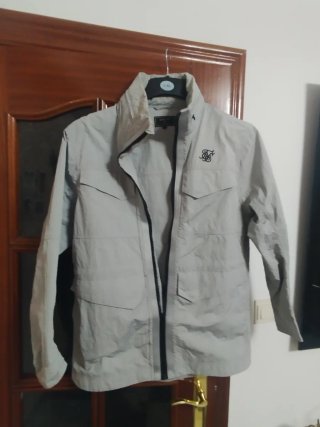 Cortavientos SikSilk Gris