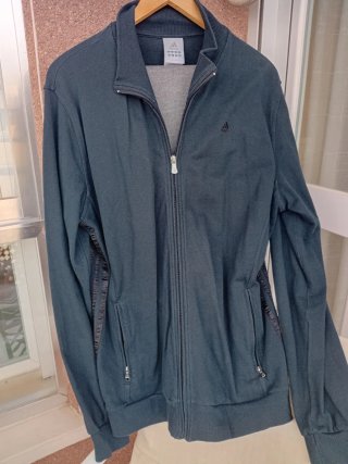 Chaqueta chándal negra Adidas Performance