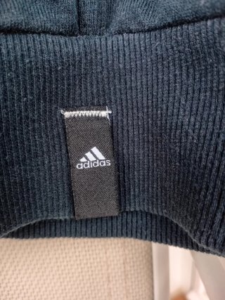 Chaqueta chándal negra Adidas Performance