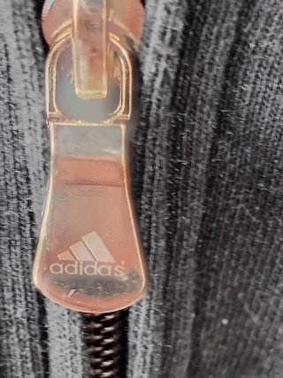 Chaqueta chándal negra Adidas Performance
