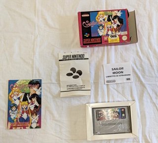 Sailor Moon Super Nintendo SNES PAL ITA GIG