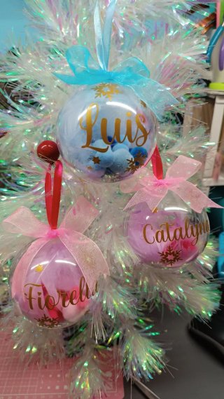 Bolas de Navidad Personalizadas