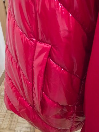 Parka Purificación García Roja