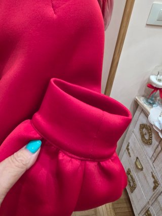 Parka Purificación García Roja