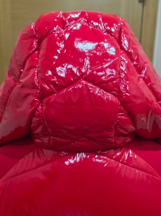 Parka Purificación García Roja