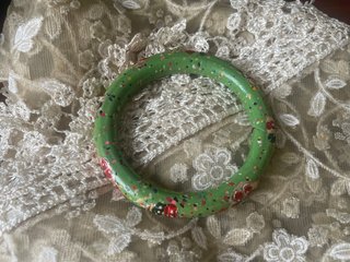 Pulsera de Madera Pintada a Mano