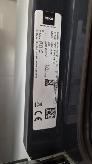 Horno Eléctrico Teka HBC 535