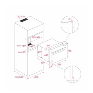 Horno Eléctrico Teka HBC 535