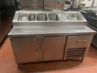 Mesa Fría Ensaladera de 2 Puertas