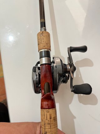 Caña Major Craft corkish y Carrete Shimano SLX dc