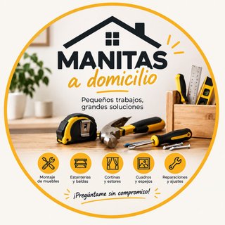 MANITAS A DOMICILIO – PEQUEÑOS TRABAJOS EN CASA