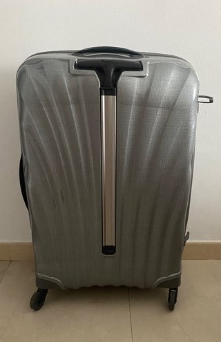 Maleta Samsonite C-Lite Spinner 4 Ruedas Plata