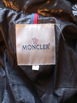 Giacca Moncler nera ragazzo