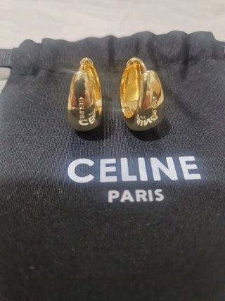 Pendientes Celine Dorados
