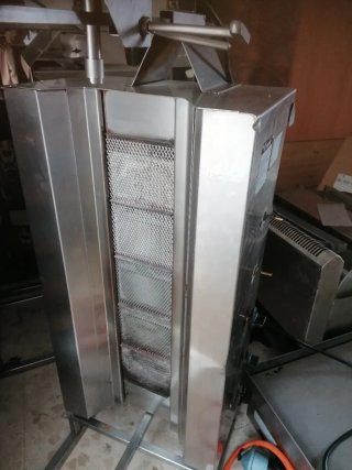 Asador de Kebab Potis 5 Fuegos