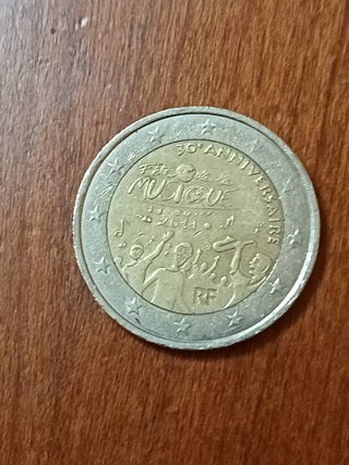 Moneta da 2 Euro Commemorativa Francia