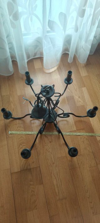 Lámpara de Techo de Hierro Forjado