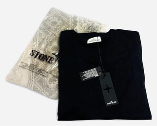 T-shirt Stone Island Nera Taglia M