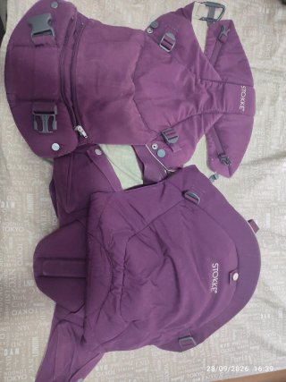 Mochila Portabebés Stokke Morada