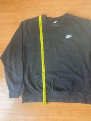 Sudadera Nike Negra Vintage Logo Pequeño Crewneck