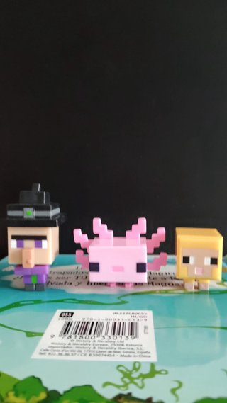 Set de 3 Figuras Minecraft