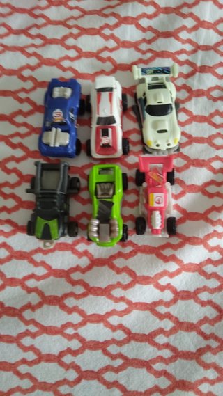 Set de 6 Mini Coches de Juguete