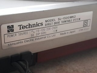 Technics SL-1500 MK2
