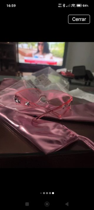 Guantes y manguitos fashion rosa