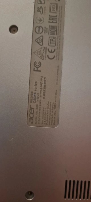 Portátil Acer N19Q2 Plateado