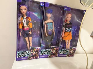 Set 3 Bambole K-Pop Demon Hunters