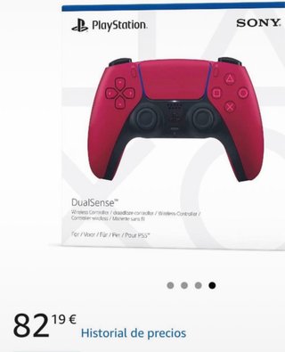 Mando DualSense PS5 fuccia