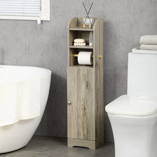 Mueble de Baño en Aglomerado con 2 Estantes y