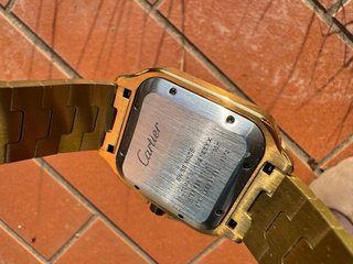 Orologio Cartier Santos Oro Giallo Automatico