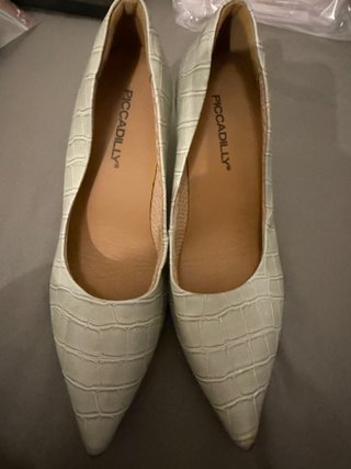 Scarpe Piccadilly donna bianche effetto coccodrill