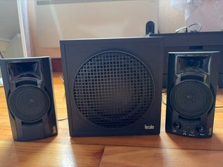 Altavoces Hercules XPS 2.1 BassBoost 32W + Subwoof