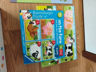 Set Puzzles Granja.