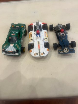 SCALEXTRIC 3 COCHES PARA PIEZAS O RESTAURAR BARATO