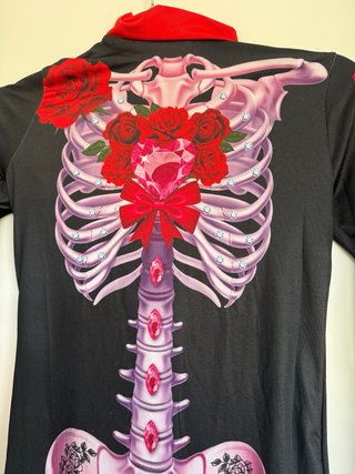 Disfraz esqueleto niña talla 10-12