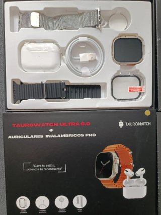 Taurowatch Ultra 9.0 y Auriculares Pro
