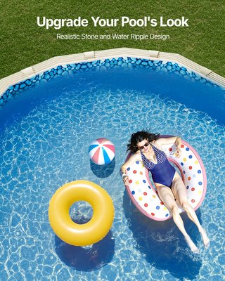 Rivestimento Ovale per Piscina 366x732 cm Vinile
