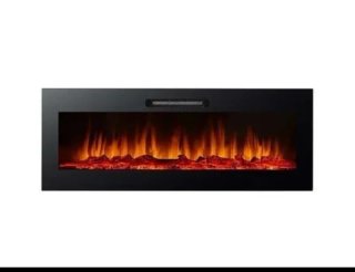 Kekai Chimenea Eléctrica Empotrable Negra