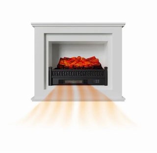 Chimenea eléctrica Kekai Bairon 1820W 90x30x75 cm