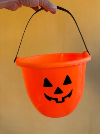 Secchiello per caramelle Halloween