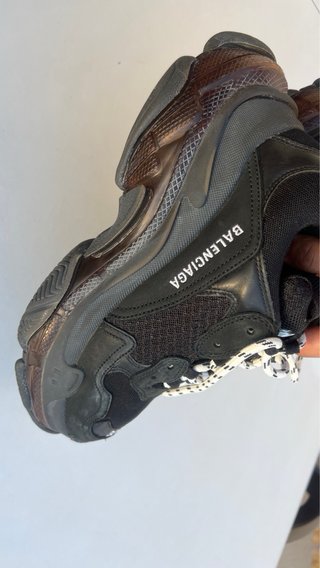 Balenciaga Triple S Clear Sole Black - Unisex T.39