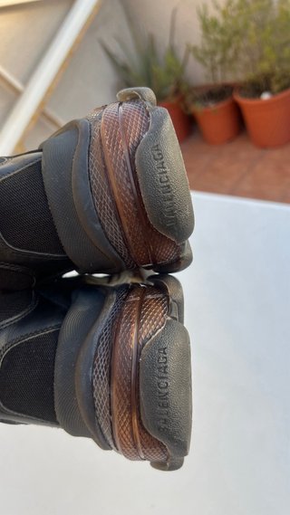 Balenciaga Triple S Clear Sole Black - Unisex T.39