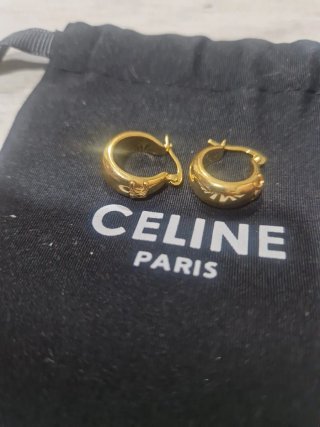 Pendientes Celine Dorados